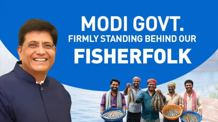 Goyal: Modi govt focused on fisherfolk, farmers, exporters