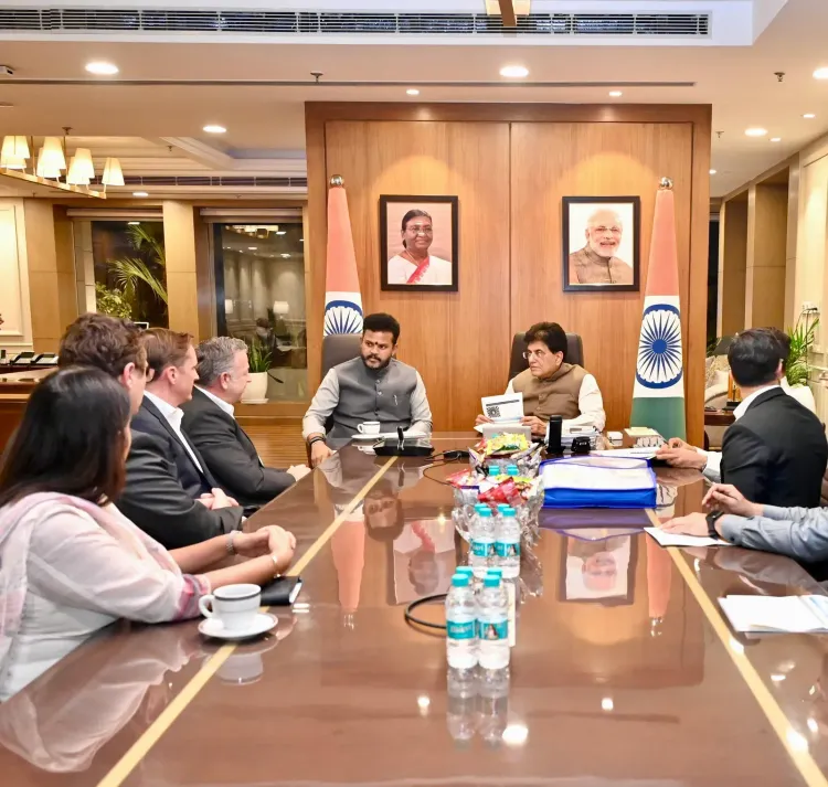 Goyal, Ram Mohan Naidu Meet Lufthansa Technik on India MRO Push