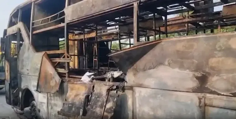 Greater Noida bus fire: 9 killed, PM Modi announces ₹2 lakh ex-gratia