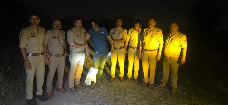 ग्रेटर नोएडा मुठभेड़: हत्या का वांछित आरोपी वीर सिंह पुलिस की जवाबी कार्रवाई में घायल, अवैध तमंचा बरामद