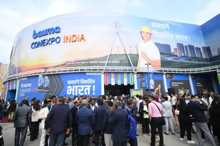 बाउमा कॉनएक्सपो इंडिया 2026 ग्रेटर नोएडा में शुरू, 1,100 से अधिक कंपनियाँ; 75,000 विजिटर्स की उम्मीद