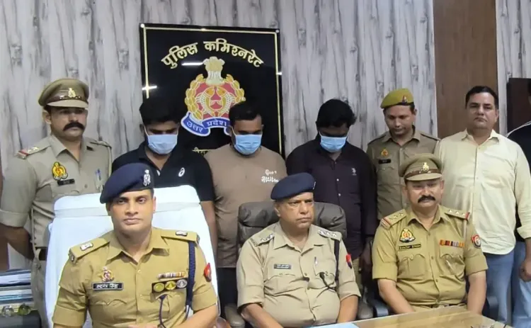 ग्रेटर नोएडा: आईनोट्रोनिक्स कंपनी चोरी में तीन गिरफ्तार, ₹3 करोड़ के इलेक्ट्रॉनिक उपकरण बरामद