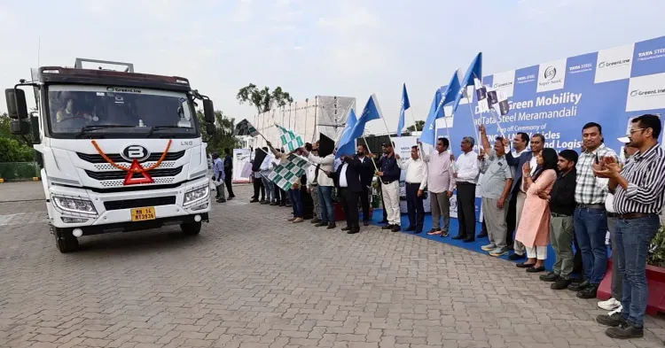 GreenLine Mobility expands LNG truck fleet with Tata Steel at Meramandali