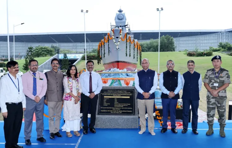GRSE installs 20-metre warship model at Kolkata airport to showcase India's defence might