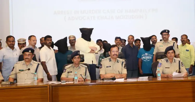 Telangana Congress leader, father arrested for advocate's murder in Hyderabad