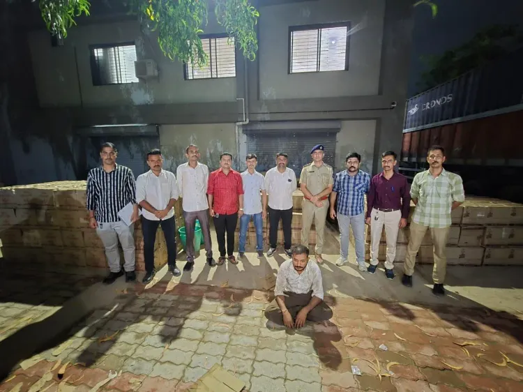 Gujarat liquor bust: 32,392 IMFL bottles worth ₹1.11 crore seized on Sanand-Viramgam Highway