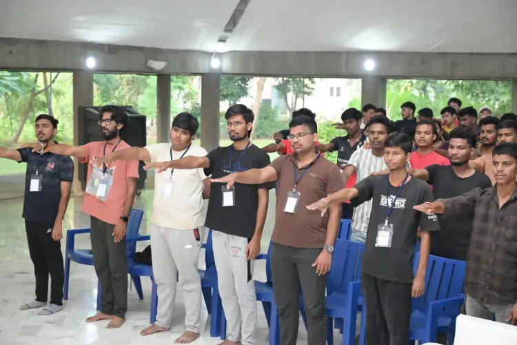 500 youths from 6 states join SAI drug-free campaign in Gandhinagar