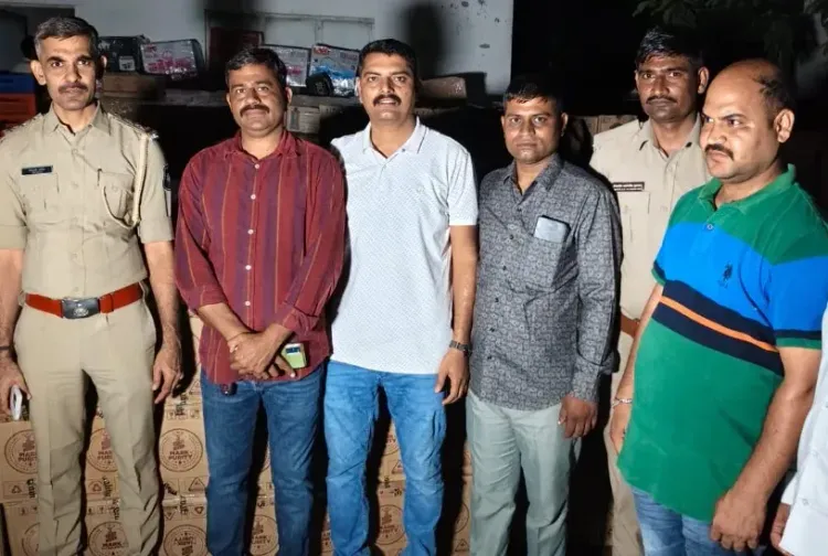 Gujarat liquor bust: 7,164 IMFL bottles worth ₹26.81 lakh seized in Ahmedabad