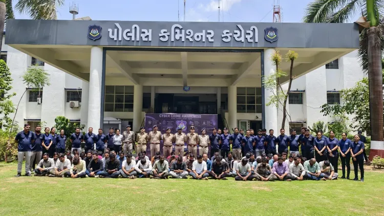 Surat police bust ₹23.85 crore cyber fraud racket, 77 held in Operation Mule Hunt 2.0