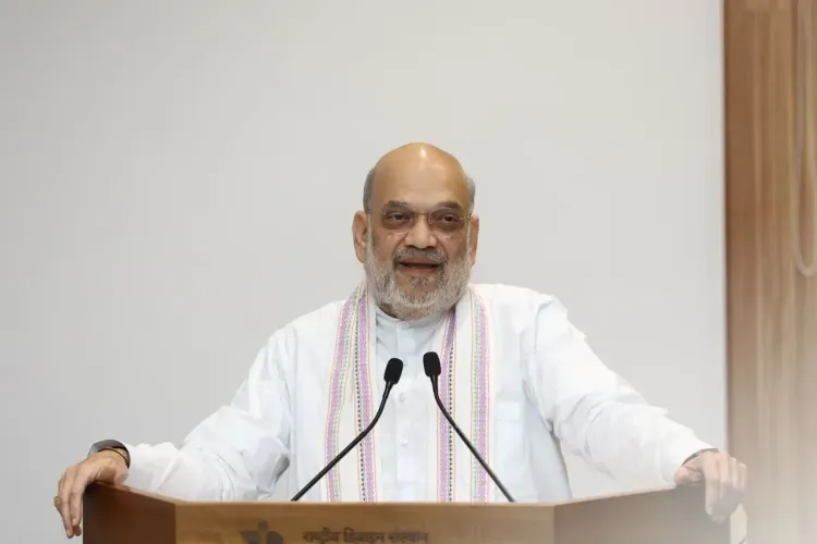 Amit Shah praises Patan Patola's scientific design at NID Gandhinagar inauguration