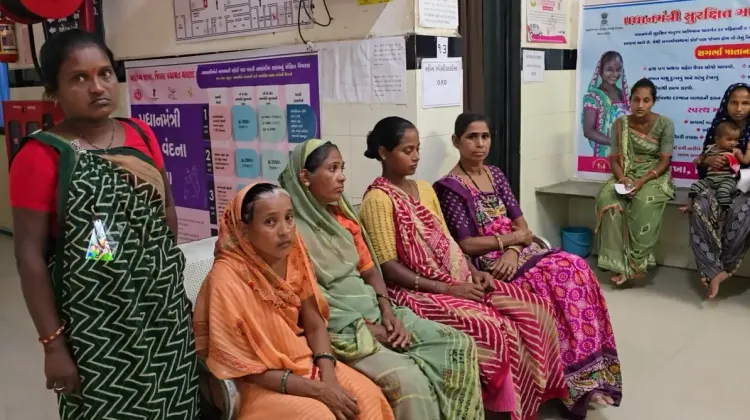 गुजरात में स्वास्थ्य शिविर का आयोजन, क्या महिलाओं ने बड़ी संख्या में हिस्सा लिया?