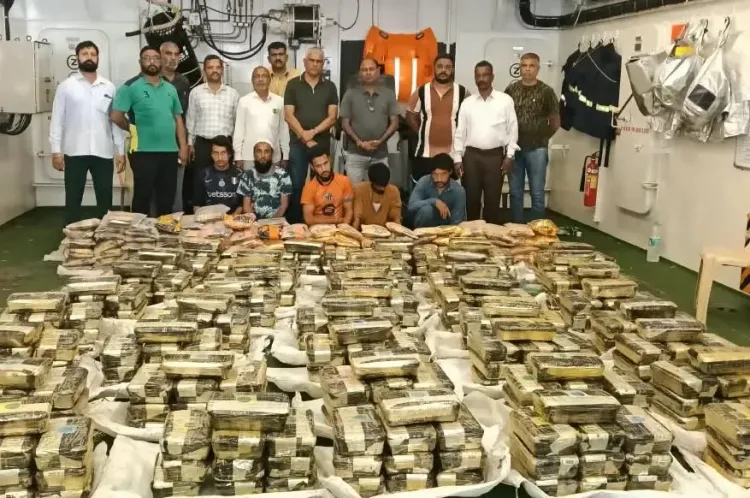 Gujarat ATS gets 12-day custody of 5 Pakistanis in ₹3,000 crore drug haul