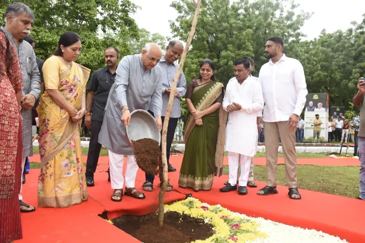 Gandhinagar Foundation Day 2025: CM Bhupendra Patel leads tree planting, welfare drives at Koba Lake