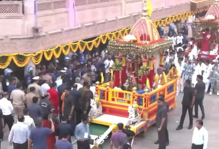 Ahmedabad's 149th Jagannath Rath Yatra begins as Gujarat CM performs Pahand Vidhi