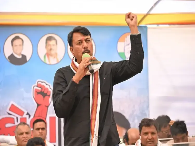 Why is the Gujarat Congress Chief Criticizing the Government Over Tribal Land and Farmers' Issues?