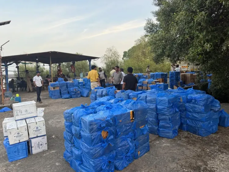 Major Liquor Seizure: Customs in Gujarat's Valsad Intercept Rs 50 Lakh Smuggling Operation