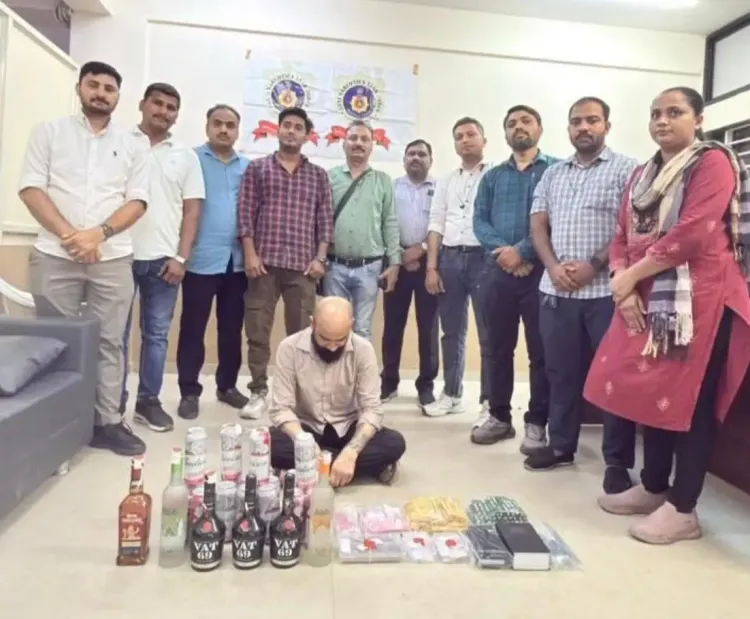 Massive Drug and Liquor Bust in Ahmedabad: Over Rs 16 Lakh Seized