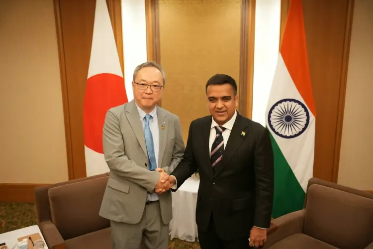 Gujarat Dy CM Harsh Sanghavi courts Japanese firms in Tokyo for textiles, green energy