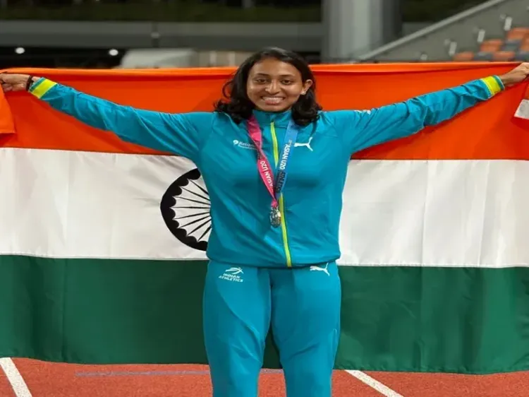 Kajal Vaja wins silver at Asian U-20 Athletics, sets national relay record