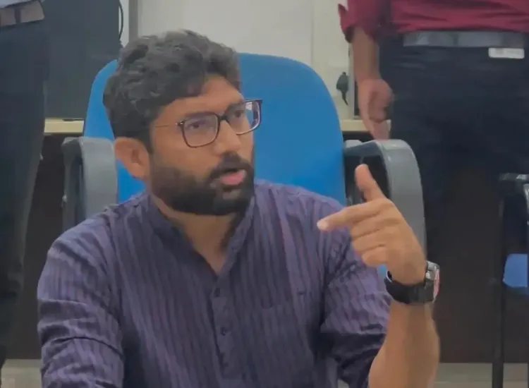FIR against Congress MLA Jignesh Mevani over Pethapur police station ruckus