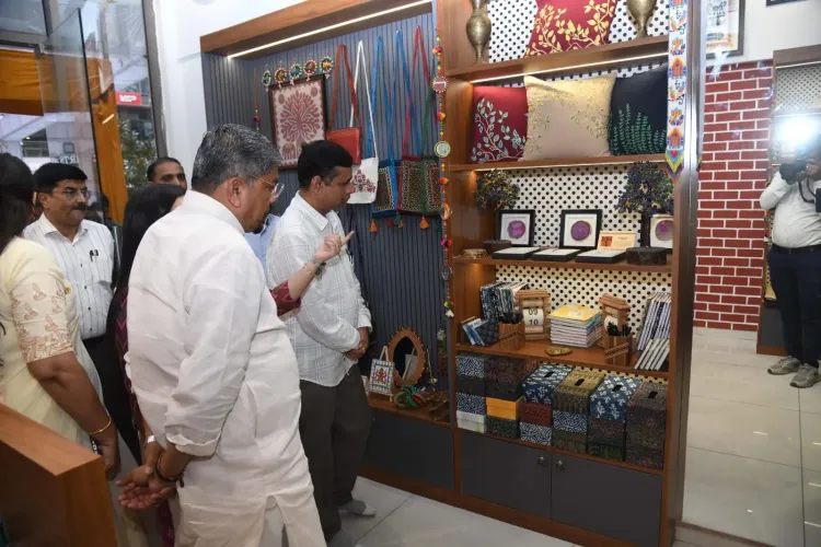 Garvi Gurjari showroom opens in Gandhinagar to boost Gujarat crafts market