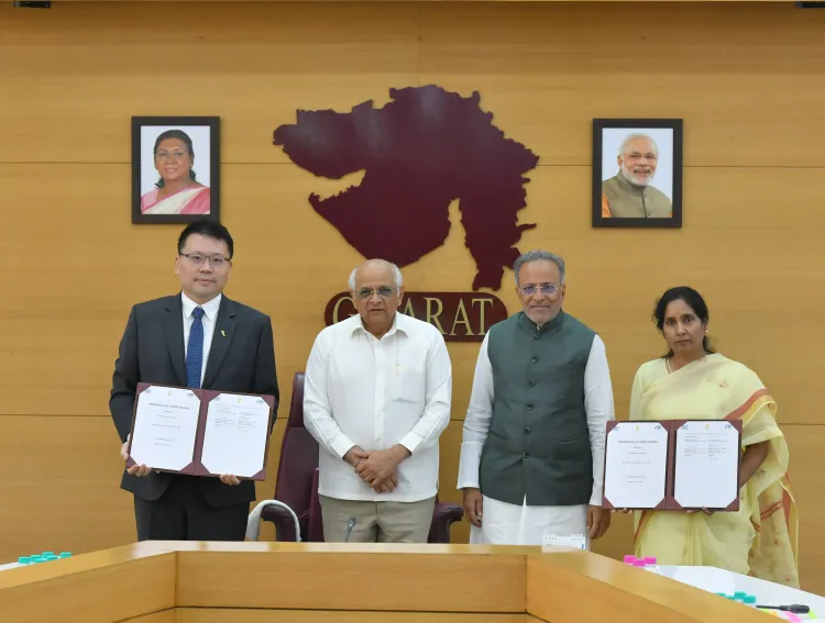 Gujarat and Taiwanese Firm Collaborate on India-Taiwan Industrial Park in Sanand-Dholera