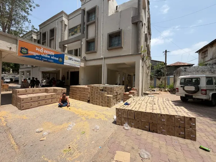 Gujarat SMC seizes ₹1.26 crore liquor haul on Ahmedabad-Palanpur Highway