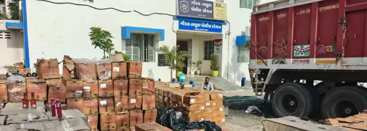 Gujarat SMC seizes ₹1.51 crore liquor near Rajkot, truck driver arrested