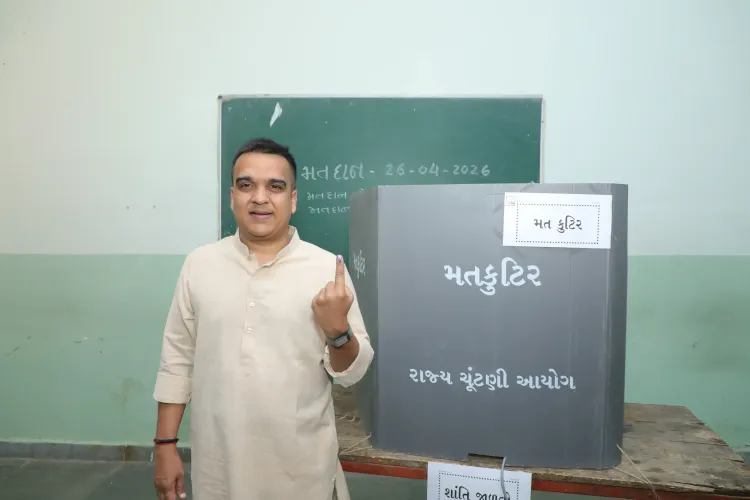Gujarat Local Body Polls: Dy CM Sanghavi Votes, Urges Gen Z to Participate