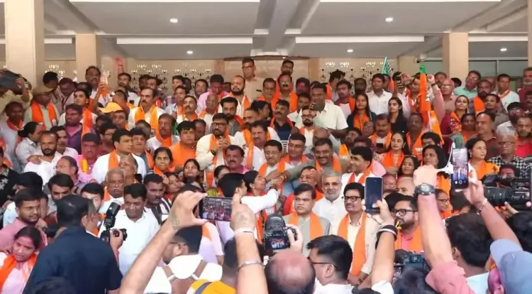 BJP wins 38 of 44 Gandhinagar civic seats; Congress doubles tally