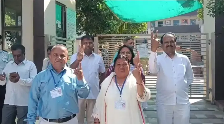 Gandhinagar Municipal Corporation polls: 5.9% turnout in first two hours as Gujarat votes