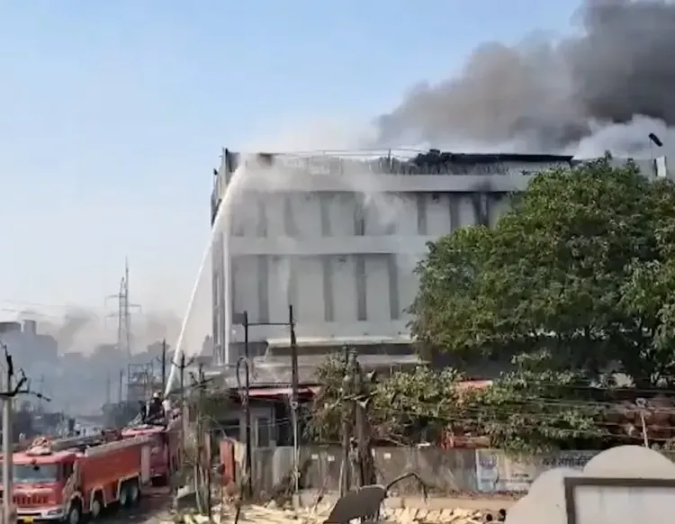 Surat Chemical Warehouse Fire Triggers Explosions, No Injuries Reported