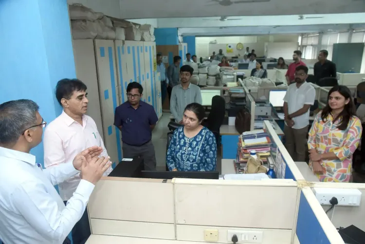 What Happened During Gujarat Minister's Surprise Visit to Health Department?