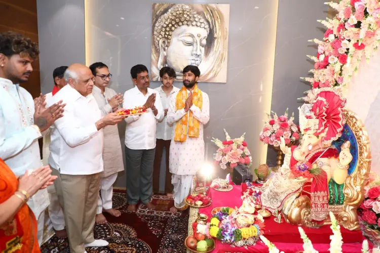 गुजरात के CM भूपेंद्र पटेल ने अहमदाबाद के गणेशोत्सव में की महाआरती, राज्यवासियों की खुशहाली की प्रार्थना
