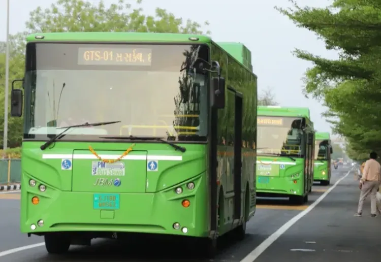 PM eBus Sewa: 3,500 riders board Gandhinagar's new electric buses on Day 1