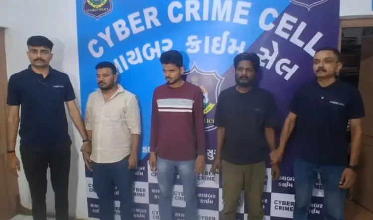 Surat cyber police arrest 3 Mumbai men in ₹1.10 crore share market fraud