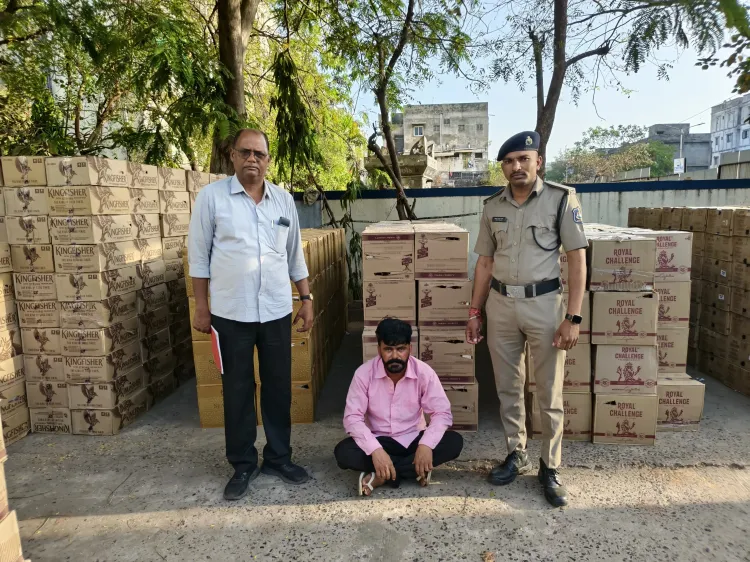 Gujarat Police Take Down Major Foreign Liquor Smuggling Operation, Driver Arrested