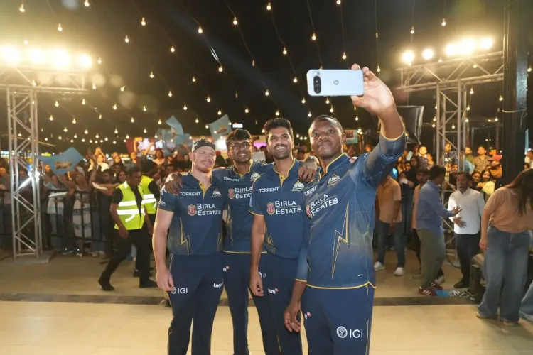 Gujarat Titans Strengthen Fan Bonds with Star Players in Ahmedabad