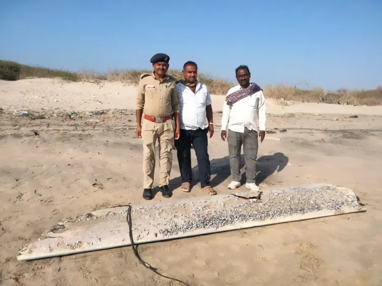 Kutch drone wing debris found on coast, sent to IAF for analysis