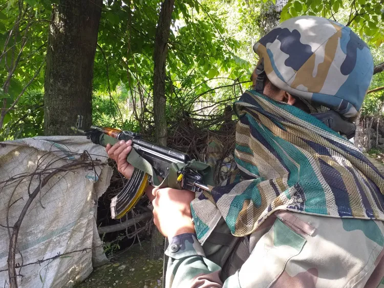Clash Erupts Between Security Forces and Militants in Kupwara, J&K