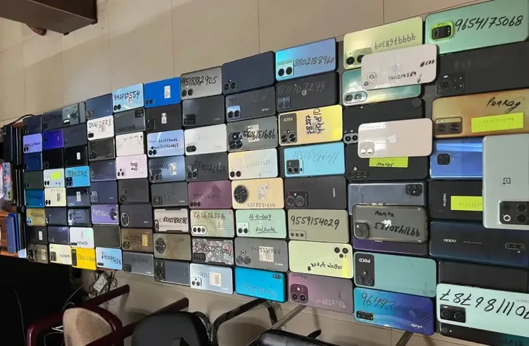 How Did Gurugram Police Recover 609 Stolen or Lost Mobile Phones?