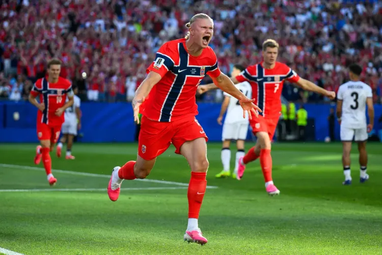 Haaland's brace on FIFA World Cup debut fires Norway to 4-1 win vs Iraq