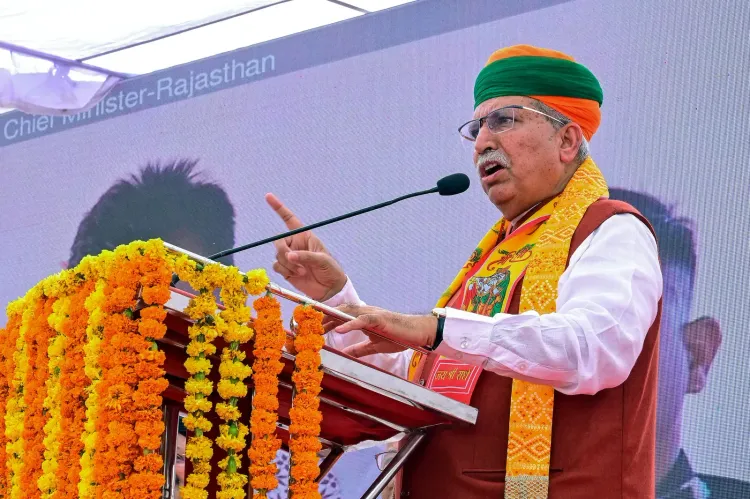 चुनाव आयोग पर कांग्रेस के आरोप बेबुनियाद: अर्जुन राम मेघवाल का पलटवार, पंचायत चुनावों में BJP जीत का दावा