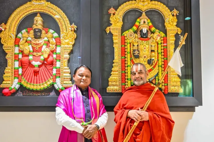 क्या ओडिशा के सीएम मोहन चरण मांझी ने हैदराबाद में 'समानता की प्रतिमा' का दौरा किया?