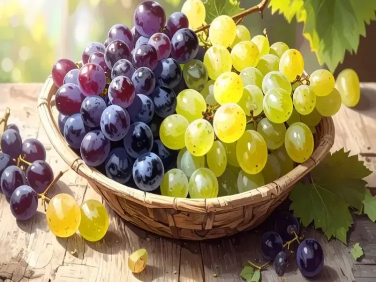 हरे और काले अंगूर: कौन सा है अधिक पौष्टिक? जानें आयुर्वेदिक लाभ