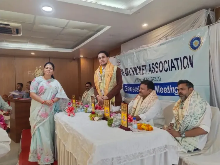 Is Harsh Vardhan the Youngest President of the Bihar Cricket Association?