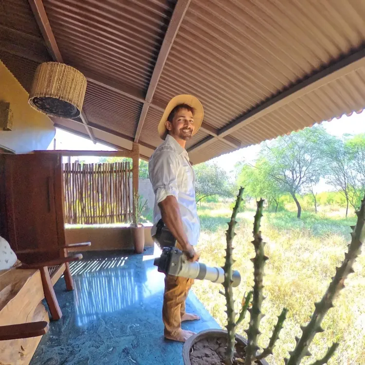 Is Harshvardhan Rane Celebrating His Birthday with Wildlife in Gujarat?