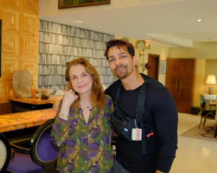 Harshvardhan Rane meets Mumtaz: Actor pays tribute to Bollywood legend