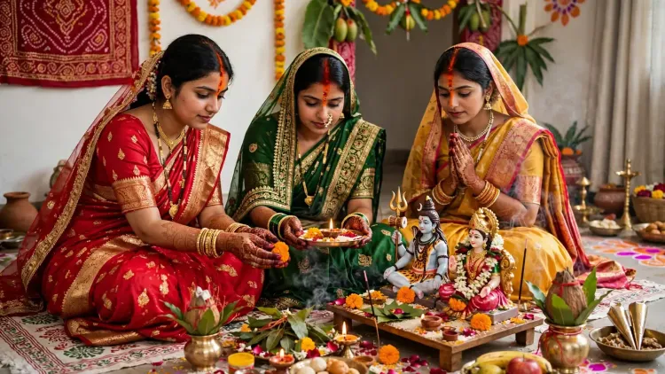 हरतालिका तीज 2026: 14 सितंबर को निर्जला व्रत, जानें पूजा का शुभ मुहूर्त और पौराणिक महत्व