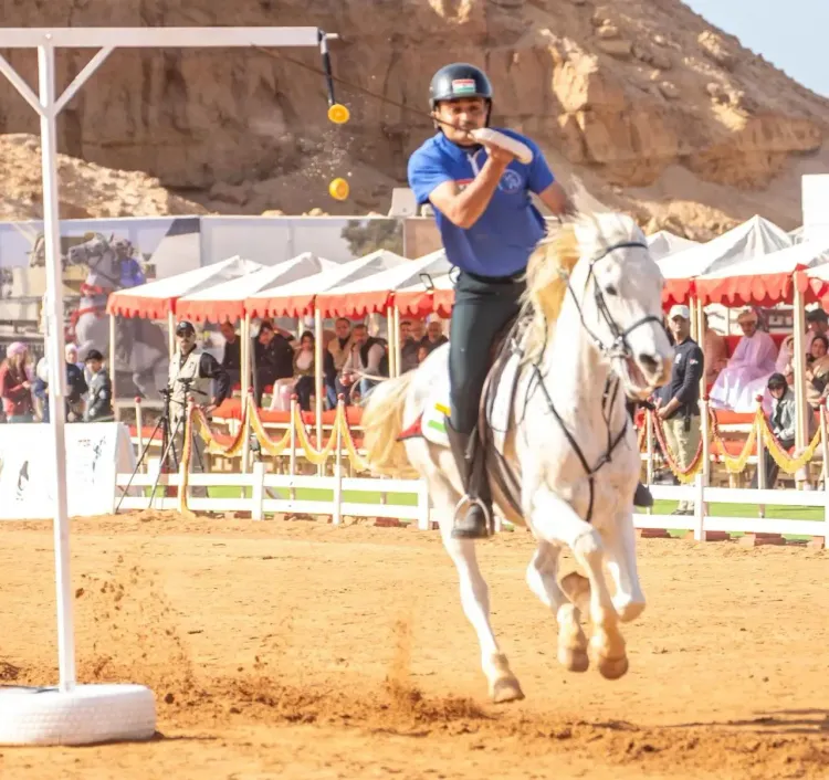 Did Haryana DGP Congratulate Indian Tent Pegging Team for World Cup Qualification?
